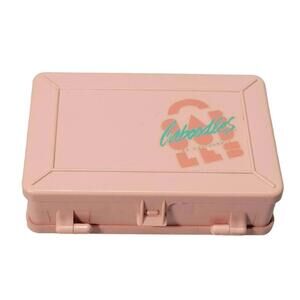 Vintage Caboodles Accessories Box Pink Small Size